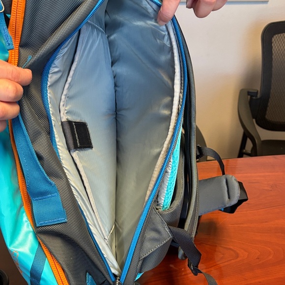Cotopaxi Vibrant Blue Backpack with Orange Accent Allpa 35 - Picture 11 of 13